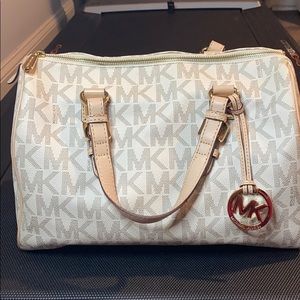Michael Kors White monogram Bag